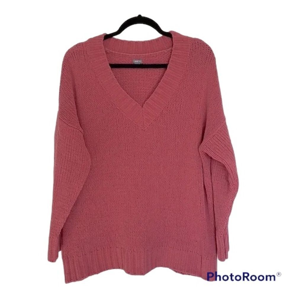 ✨ HP✨Aerie Chenille Oversized V-Neck Sweater✨